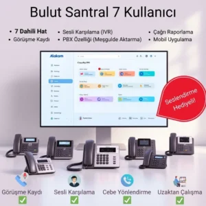 Bulut Santral 7 Kullanıcı