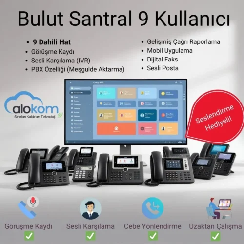 Bulut Santral 9 Kullanıcı