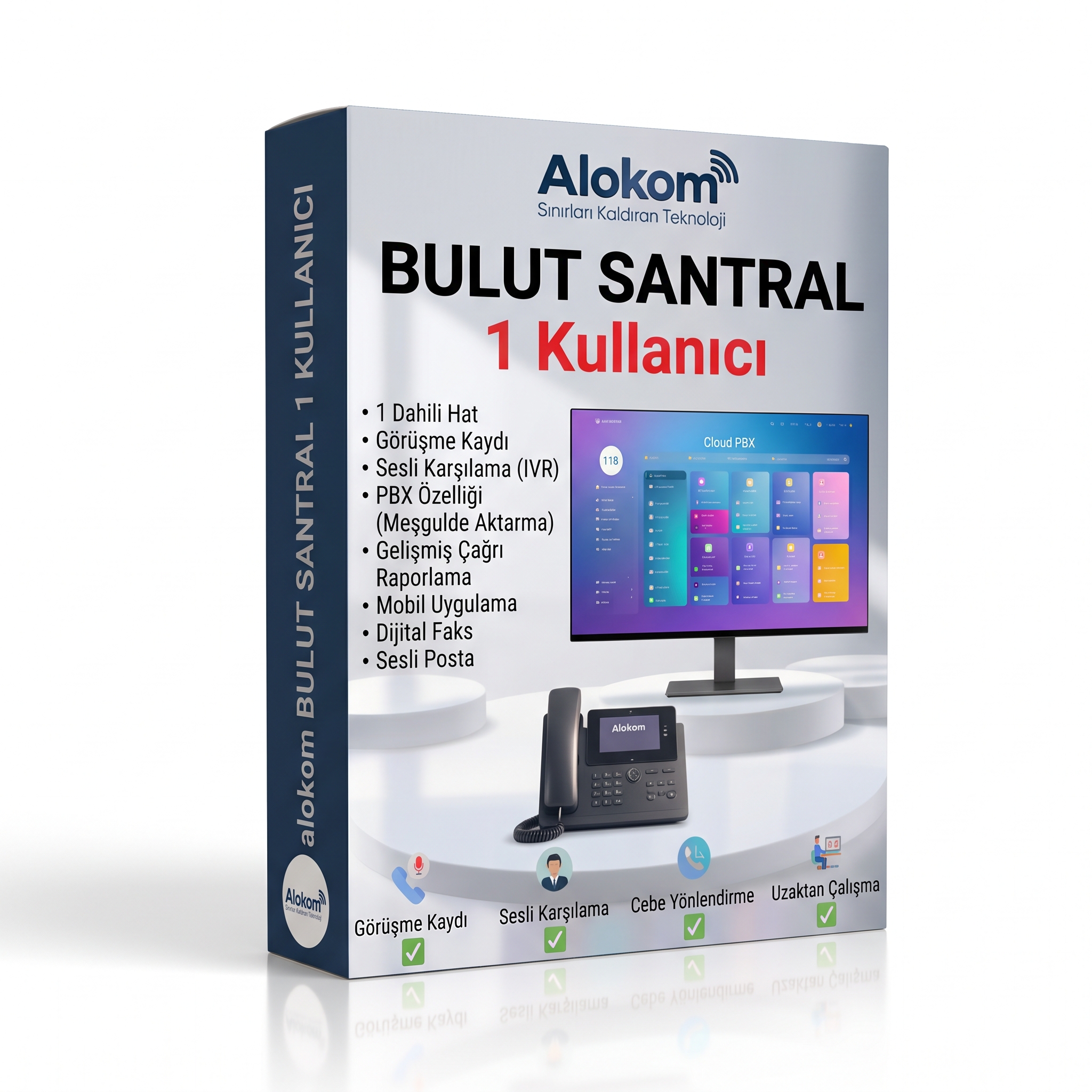 Alokom Bulut Santral 1 Kullanıcı 1 Alokom Bulut Santral 1 Kullanıcı