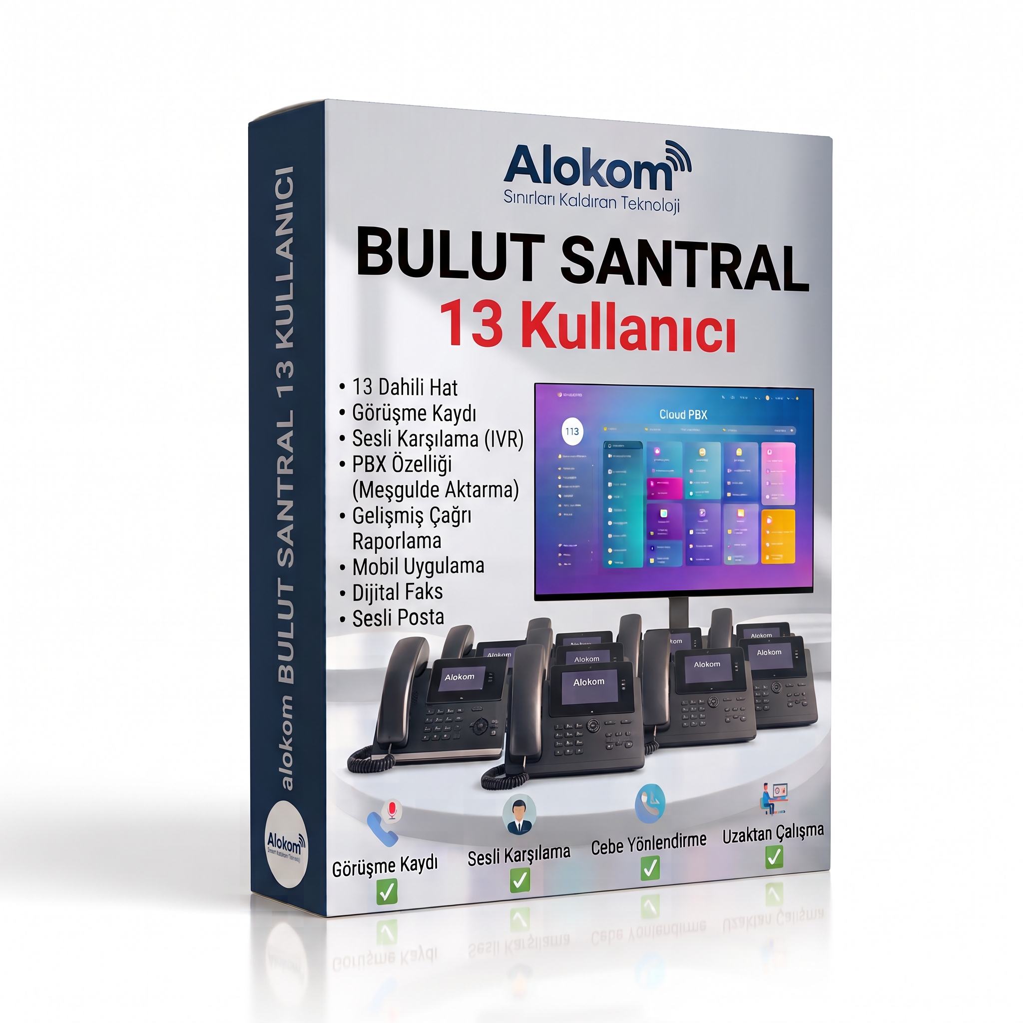 Alokom Bulut Santral 13 Kullanıcı 1 Alokom Bulut Santral 13 Kullanıcı