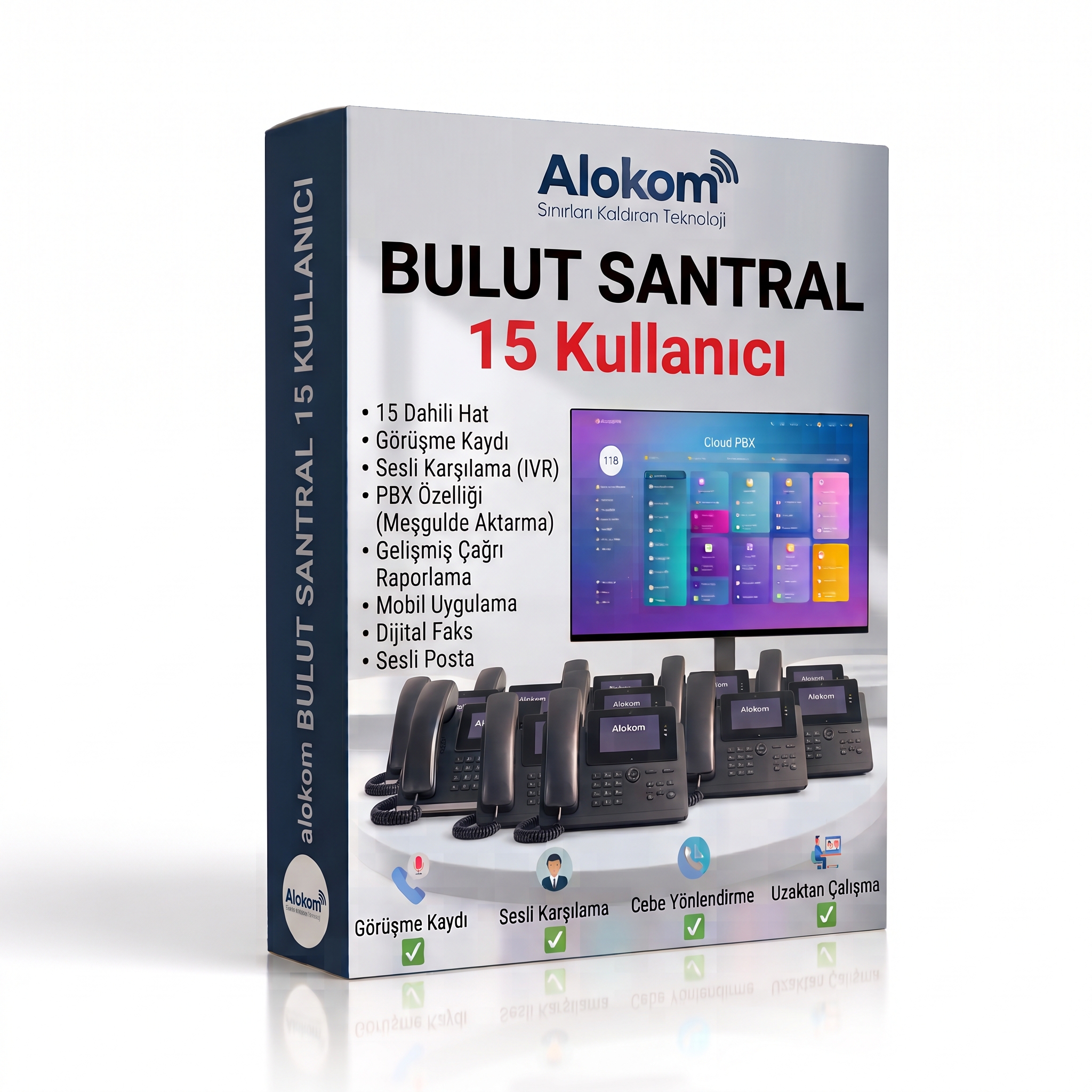 Alokom Bulut Santral 15 Kullanıcı 1 Alokom Bulut Santral 15 Kullanıcı