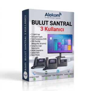 Alokom Bulut Santral 3 Kullanıcı
