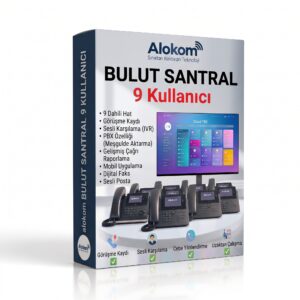 Alokom Bulut Santral 9 Kullanıcı