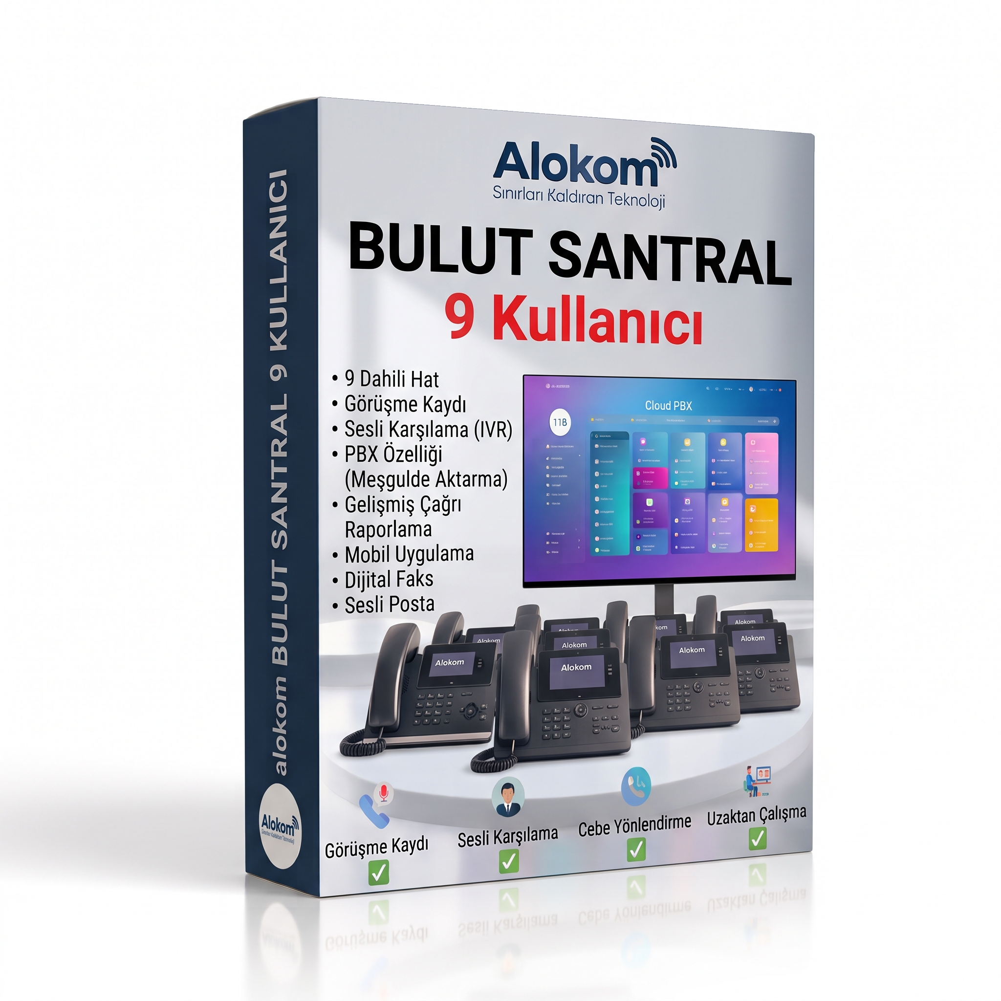 Alokom Bulut Santral 9 Kullanıcı 1 Alokom Bulut Santral 9 Kullanıcı
